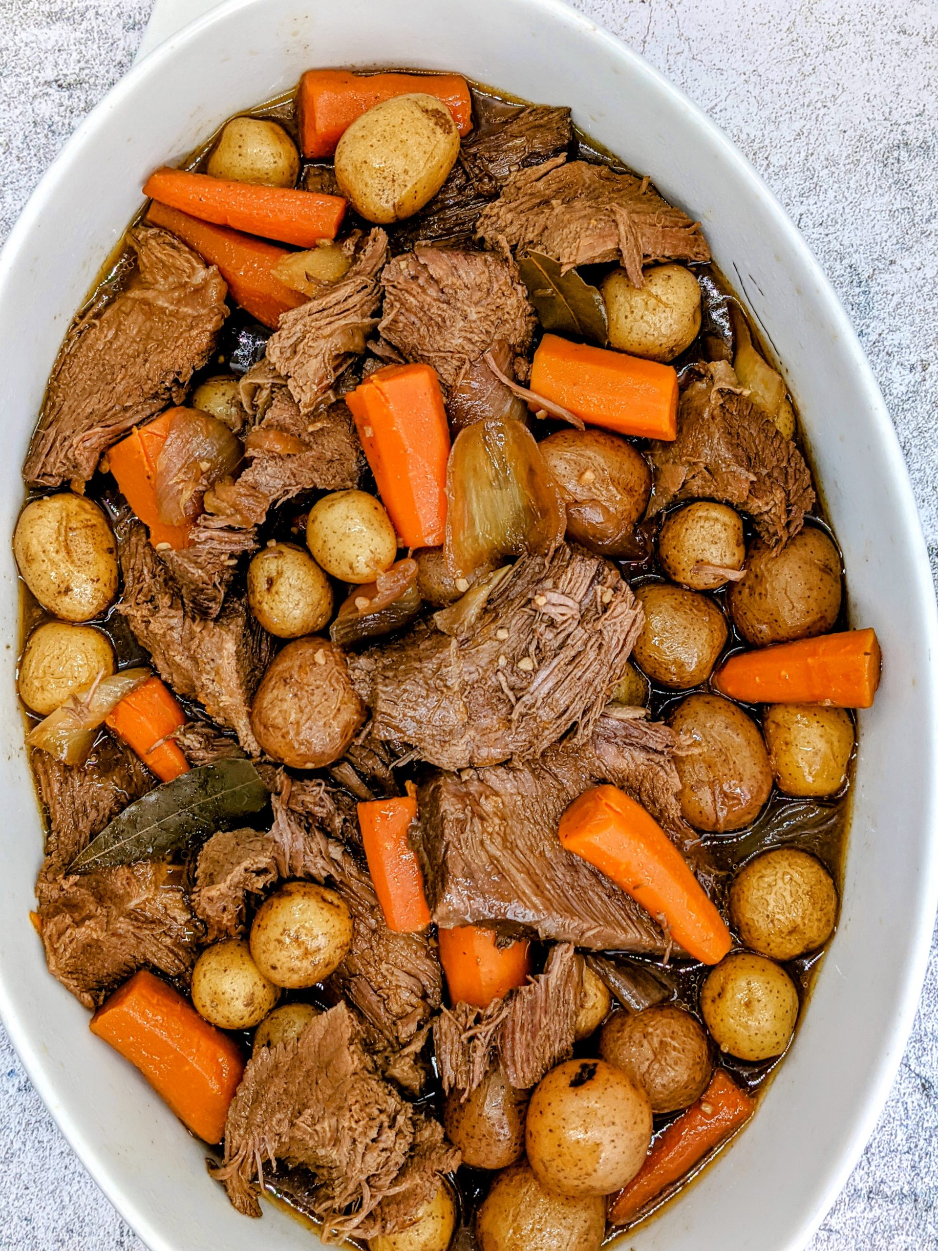 SlowCooker Tender Pot Roast Easy Recipe Made With Coffee Café Flavorful